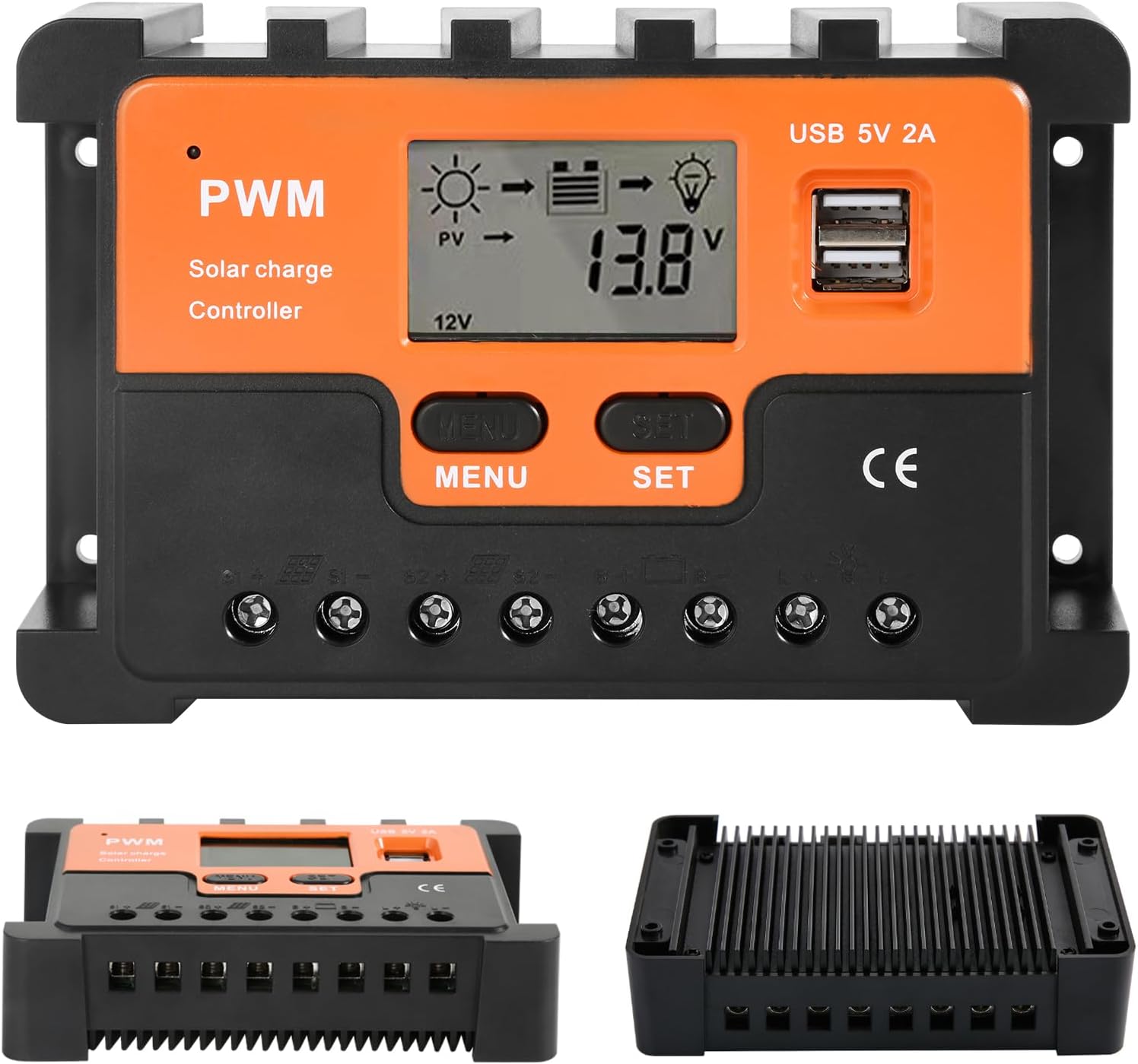 REGULATEUR 30A PWM ORANGE
