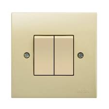 INTERUPTEUR ENCASTRE DOUBLE  INGELEC 